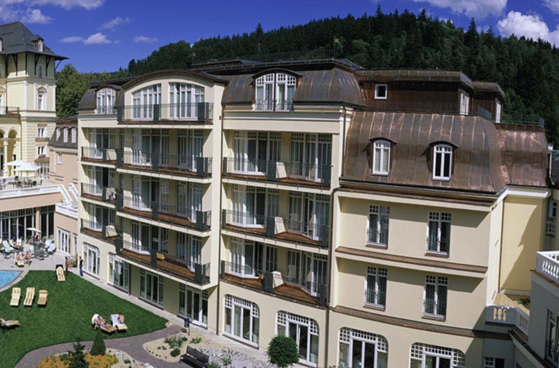Innergård - Hotel Grand Spa Marienbad innergard-hotel-grand-spa-marienbad-hotell-marianske-lazne-tjeckienexperten