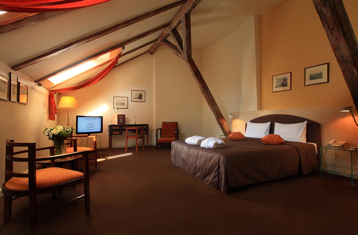 Romantiskt svit - Hotel Leonardo rum-hotel-leonardo-hotell-prag-tjeckien-tjeckienexperten