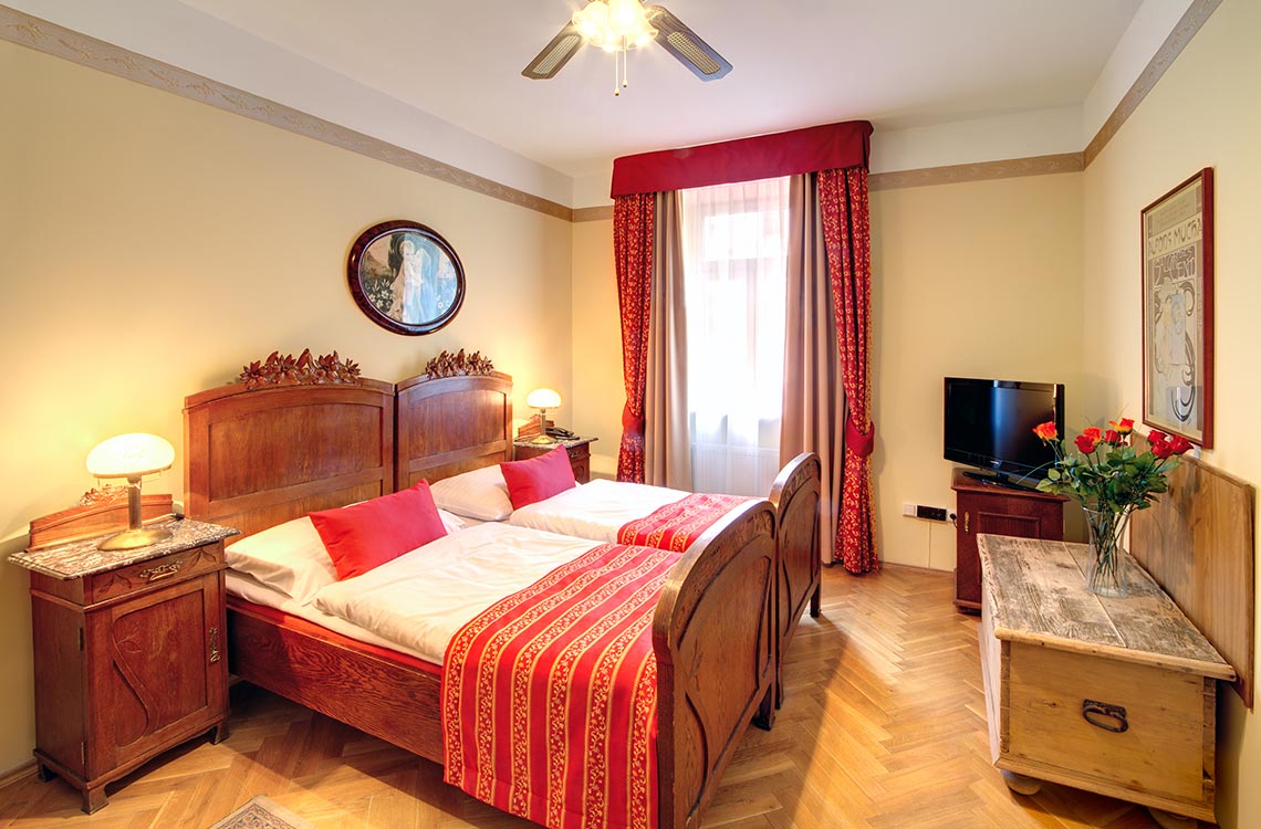 Dubbelrum - Hotel Mucha dubbelrum-hotel-mucha-hotell-prag-tjeckienexperten