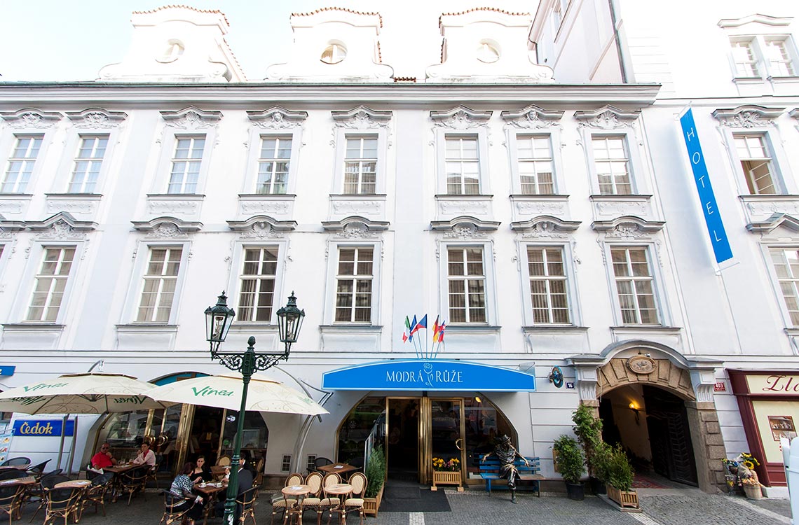 Hotel Modra Ruze - Hotell i Prag, Tjeckien hotel-modra-ruze-hotell-prag-tjeckienexperten