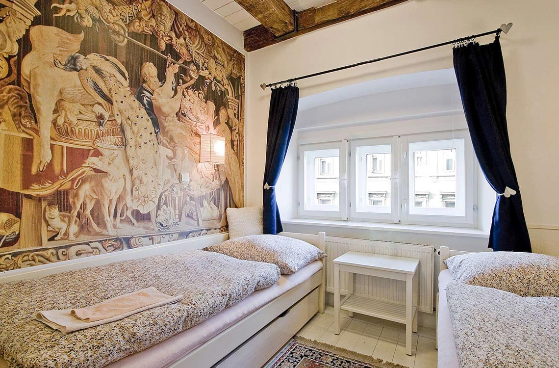 Twinbed - Alice Apartment House twin-bed-rum-alice-apartment-house-hotell-prag-tjeckienexperten